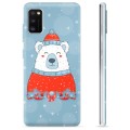 Husă TPU - Samsung Galaxie A41 - Urs Polar Crăciun