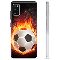 Husă TPU - Samsung Galaxy A41 - Fotbal în Flăcări