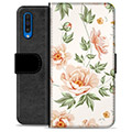 Husă Portofel Premium - Samsung Galaxy A50 - Floral