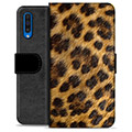 Husă Portofel Premium - Samsung Galaxy A50 - Leopard