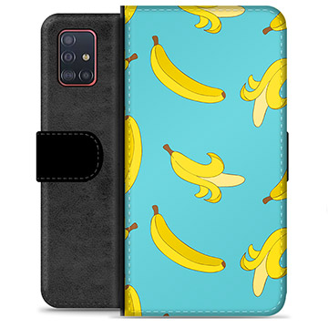 Husă Portofel Premium - Samsung Galaxy A51 - Banane