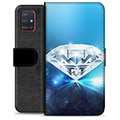 Husă Portofel Premium - Samsung Galaxy A51 - Diamant