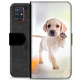 Husă Portofel Premium - Samsung Galaxy A51 - Câine