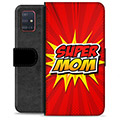 Husă Portofel Premium - Samsung Galaxy A51 - Super Mom