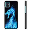 Capac Protecție - Samsung Galaxy A51 - Dragon din Foc Albastru
