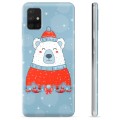 Husă TPU - Samsung Galaxie A51 - Urs Polar Crăciun
