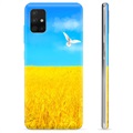 Husă TPU Ucraina -  Samsung Galaxy A51 - Câmp de Grâu