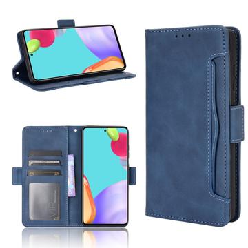 Husă Portofel Samsung Galaxy A52 5G/A52s 5G - Cardholder - Albastru