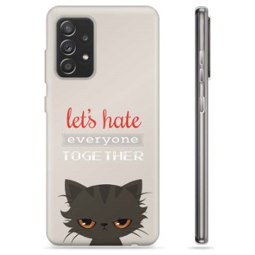 Husă TPU - Samsung Galaxy A52 5G, Galaxy A52s - Angry Cat