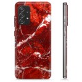 Husă TPU - Samsung Galaxy A52 5G, Galaxy A52s - Marmură Roșie