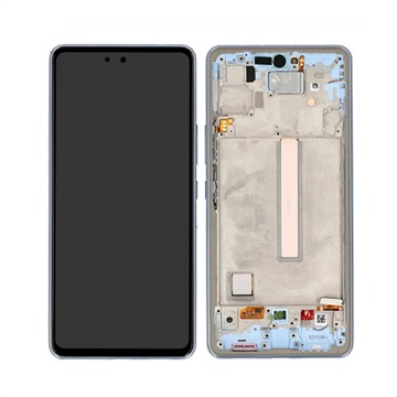 Carcasă Față Și Display LCD Samsung Galaxy A53 5G GH82-28025C - Albastru