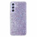 Husă TPU Samsung Galaxy A54 5G - Glitter Flakes - Violet