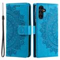 Husă Portofel Samsung Galaxy A55 - Mandala - Albastru