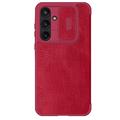 Husă Flip Samsung Galaxy A55 - Nillkin Qin Pro - Roșu