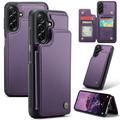 Samsung Galaxy A56 Caseme C22 Case RFID Card Wallet - Violet