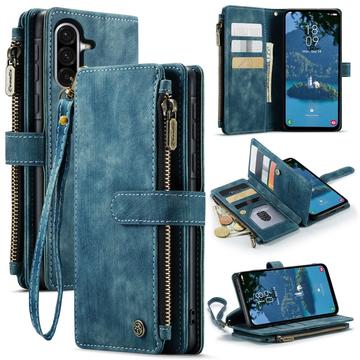 Husă Portofel Samsung Galaxy A56 - Caseme C30 Multifunctional - Albastru