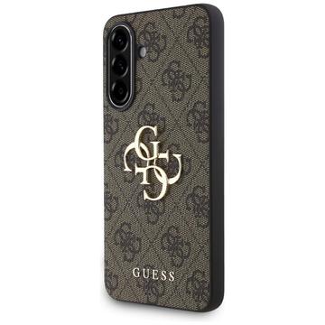 Husă Hibrid Samsung Galaxy A56 - Guess 4G Big Metal Logo - Maro