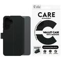 Husă portofel cu suport Samsung Galaxy A56 PanzerGlass Care Feature - Negru