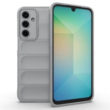 Husă TPU Samsung Galaxy A56 - Rugged - Gri Deschis