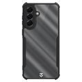 Husă cu colțuri ranforsate Samsung Galaxy A57 - Tactical Quantum Stealth - transparentă / neagră