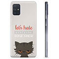 Husă TPU - Samsung Galaxy A71 - Angry Cat