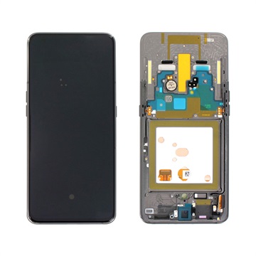 Carcasa frontala si display LCD Samsung Galaxy A80 GH82-20348A - negru