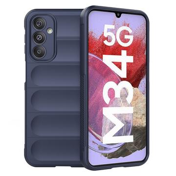 Husă TPU Samsung Galaxy F34/M34 5G - Rugged - Albastru Închis