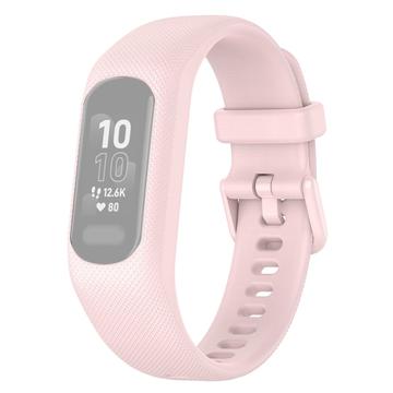 Garmin Vivosmart 5 Curea de Schimb din Silicon cu Cadru Integrat - Roz