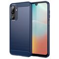 Husă TPU Brushed Samsung Galaxy M16 - Fibră de Carbon