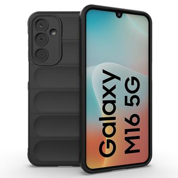 Husă TPU Samsung Galaxy M16/F16 - Rugged - Negru