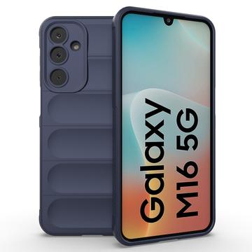 Husă TPU Samsung Galaxy M16/F16 - Rugged - Albastru Închis