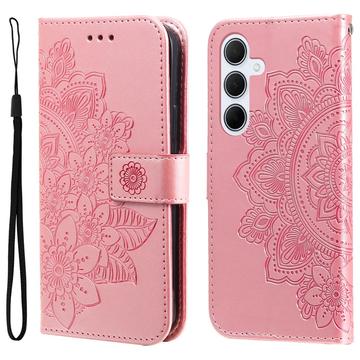 Husă Portofel Samsung Galaxy M35 - Mandala - Roz