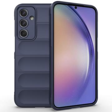 Husă TPU Samsung Galaxy M35 - Rugged - Albastru Închis