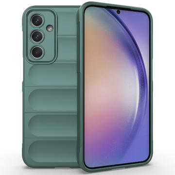 Husă TPU Samsung Galaxy M35 - Rugged - Verde