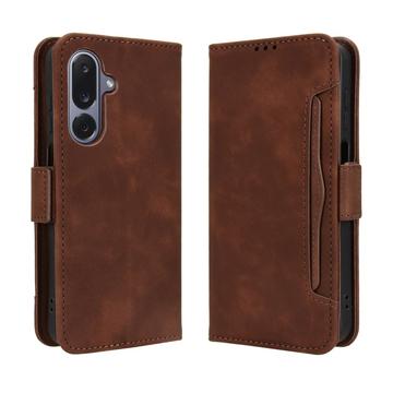 Husă portofel pentru card Samsung Galaxy M36 - maro