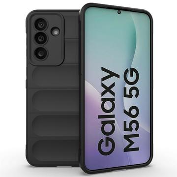 Husă TPU Samsung Galaxy M56 - Rugged - Negru