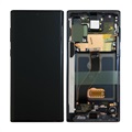 Capac frontal Samsung Galaxy Note10 și afișaj LCD GH82-20818A - negru