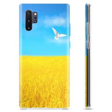 Husă TPU Ucraina -  Samsung Galaxy Note10+ - Câmp de Grâu
