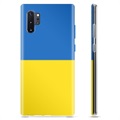 Husă TPU Steagul Ucrainei - Samsung Galaxy Note10+ - Galben și Albastru Deschis