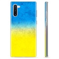 Steagul Ucrainei TPU husă -Samsung Galaxy Note10 - Bicoloră