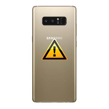 Reparație Capac Baterie Samsung Galaxy Note 8 - Auriu