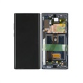 Capac frontal Samsung Galaxy Note10+ și afișaj LCD GH82-20838A - negru