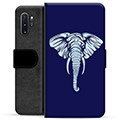 Husă Portofel Premium - Samsung Galaxie Note10+ - Elefant