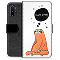 Husă Portofel Premium - Samsung Galaxy Note10+ - Slow Down
