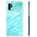 Husă TPU - Samsung Galaxie Note10+ - Marmură Albastră