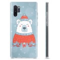 Husă TPU - Samsung Galaxie Note10+ - Urs Polar Crăciun
