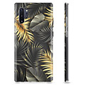 Husă TPU - Samsung Galaxie Note10+ - Frunze Aurii