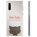 Husă TPU - Samsung Galaxy Note10 - Angry Cat