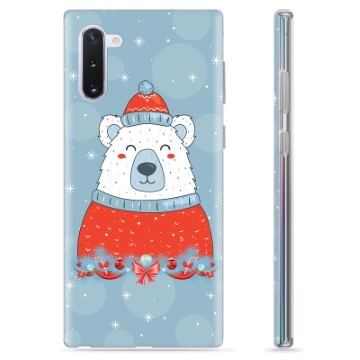 Husă TPU - Samsung Galaxie Note10 - Urs Polar Crăciun