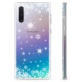 Husă TPU - Samsung Galaxie Note10 - Fulgi de Zăpadă